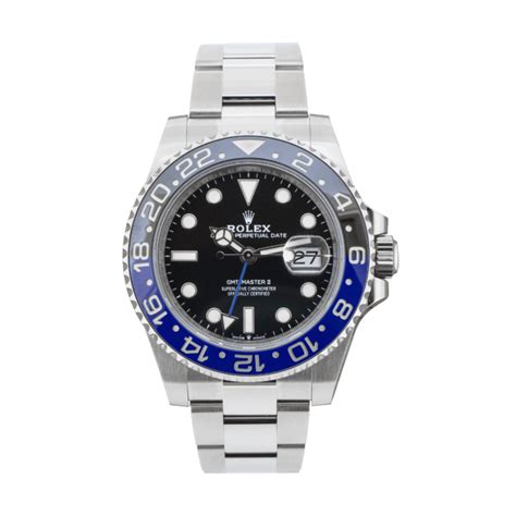 rolex batman crystal chip|Rolex 126710blnr Batman.